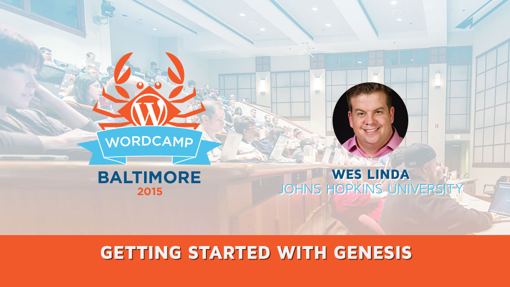Getting Started with Genesis with Wes Linda